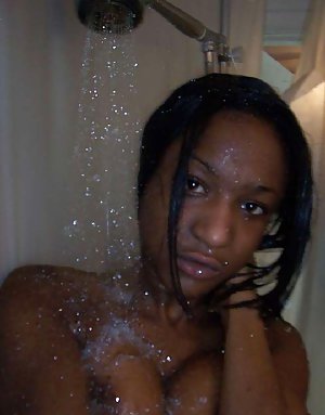 Ebony Shower Video 100